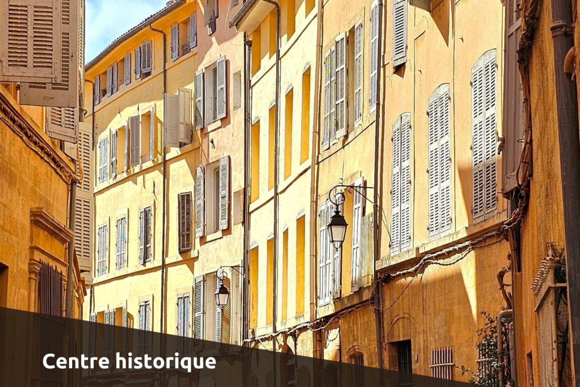 Le Petit Saint Esprit - Centre Ville - Calme - Lumineux - Fibre Aix-en-Provence Exterior foto